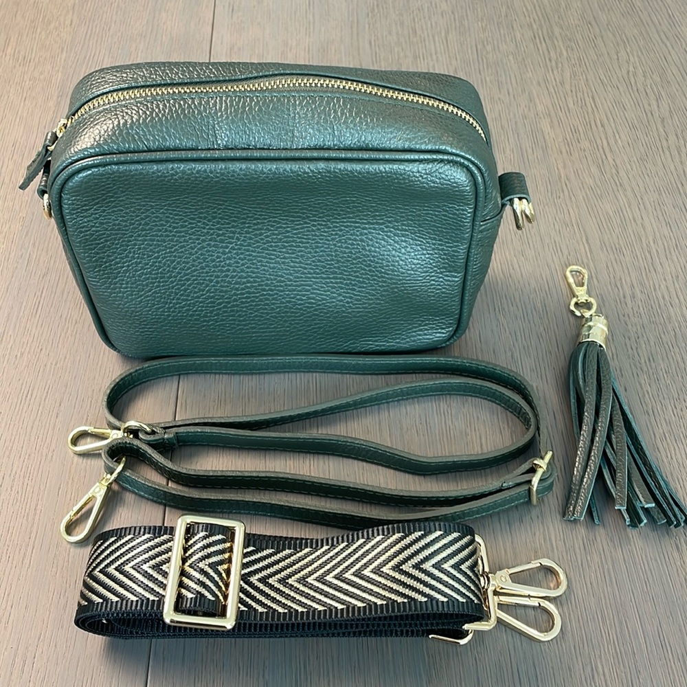 Elie Beaumont Crossbody Tassel Bag